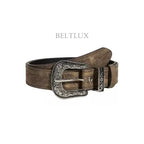 Beltlux Western Desenli Kadın Kemeri – Kahverengi Beltlux