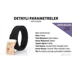 Beltlux SwanLock Otomatik Toka Kadın Kemeri – Bej Beltlux