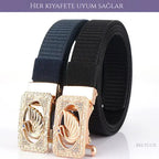 Beltlux SwanLock Otomatik Toka Kadın Kemeri – Bej Beltlux