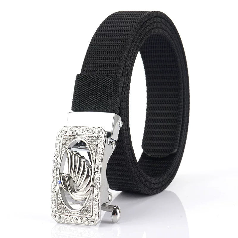 Beltlux SwanLock Otomatik Toka Kadın Kemeri – Siyah