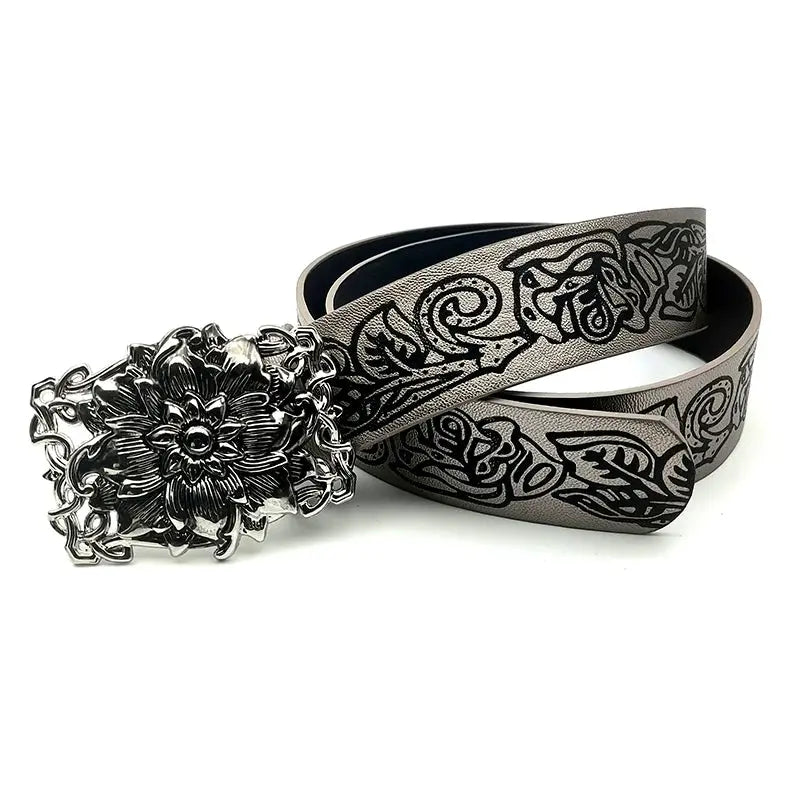 Şampanya Kemer | Retro Punk Stil Beltlux