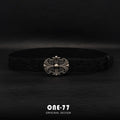 Kabartmalı Siyah Kemer – Y2K Retro Unisex Beltlux