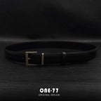 Minimalist beyaz hakiki deri kemer Beltlux