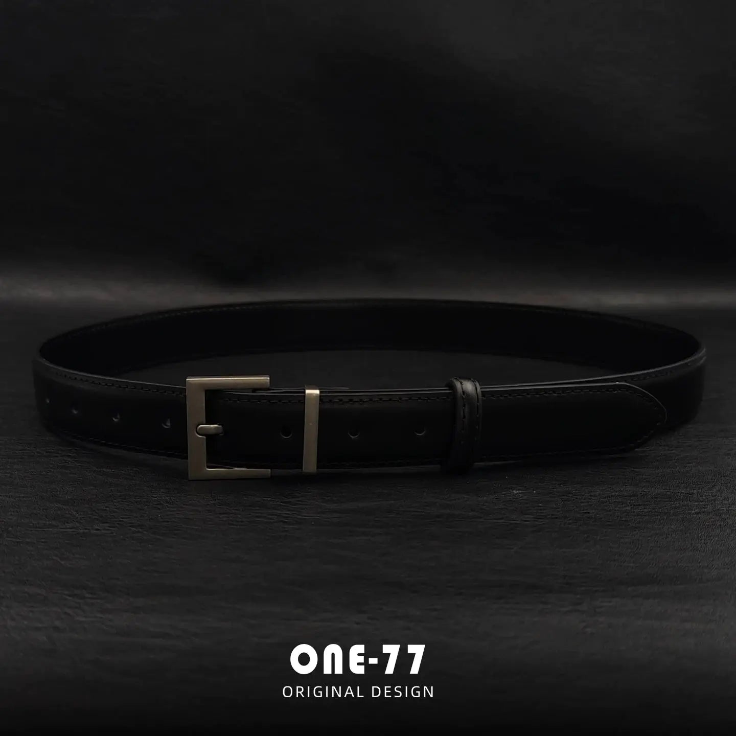 Minimalist beyaz hakiki deri kemer Beltlux
