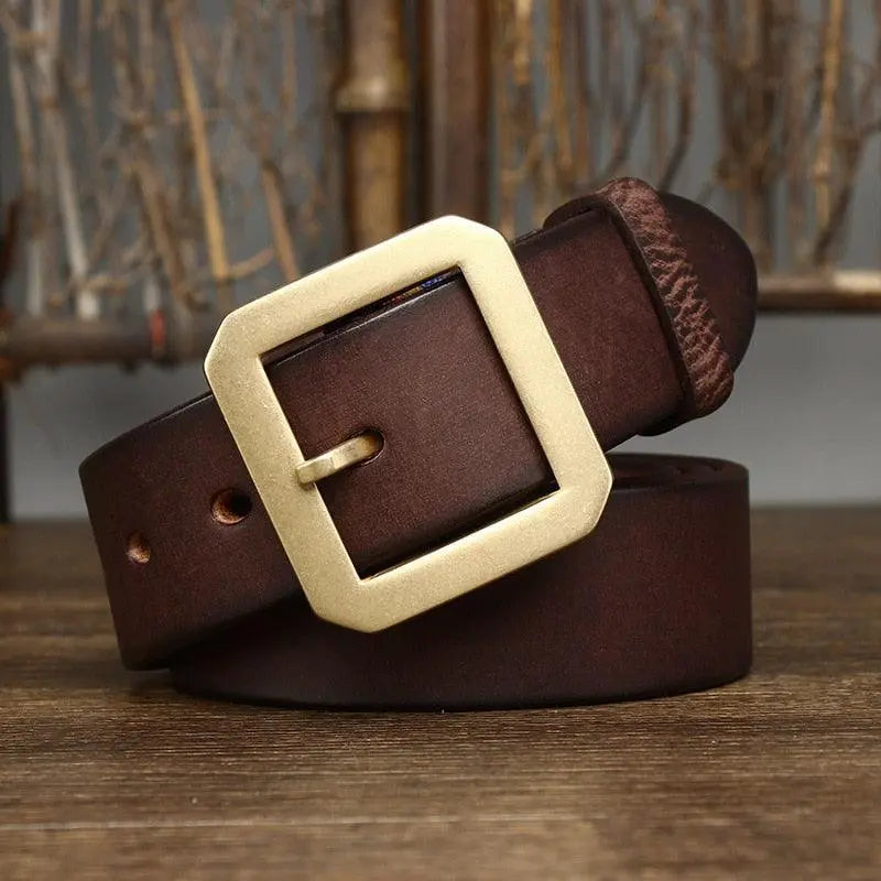 Kadınlar için gerçek deri kemer — Cretlu Modeli, şık ve dayanıklı Beltlux