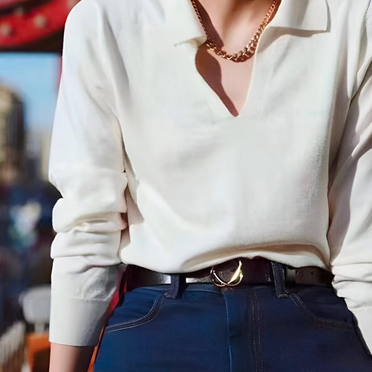 Kadınlar için deri kemer, Mariami modeli