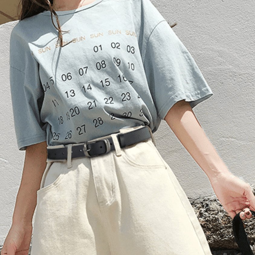 Kadınlar için deri kemer, Marta modeli