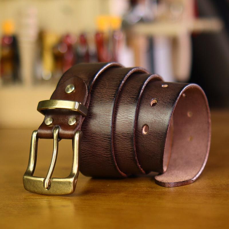 Kadınlar için deri kemer — Paki Modeli, şık ve dayanıklı