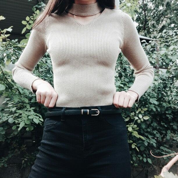 Kadınlar için deri kemer, Roxane modeli