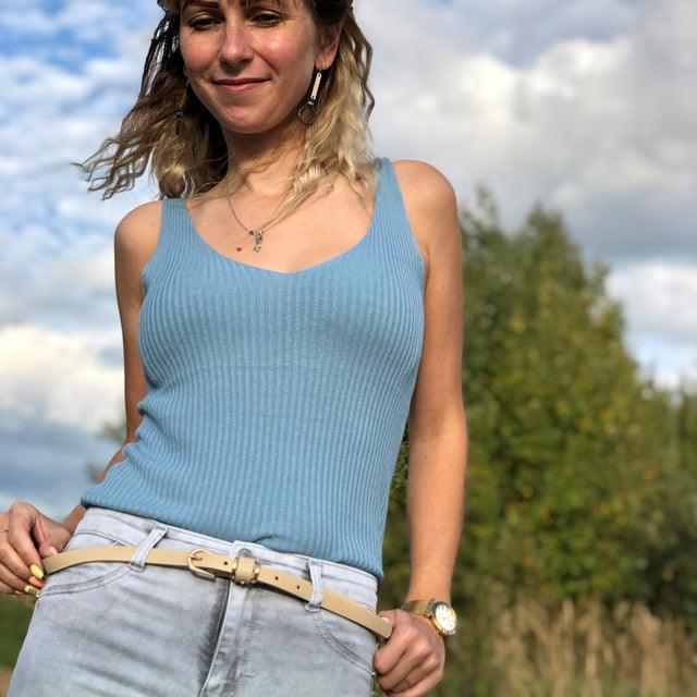 Kadınlar için deri kemer, Roxane modeli