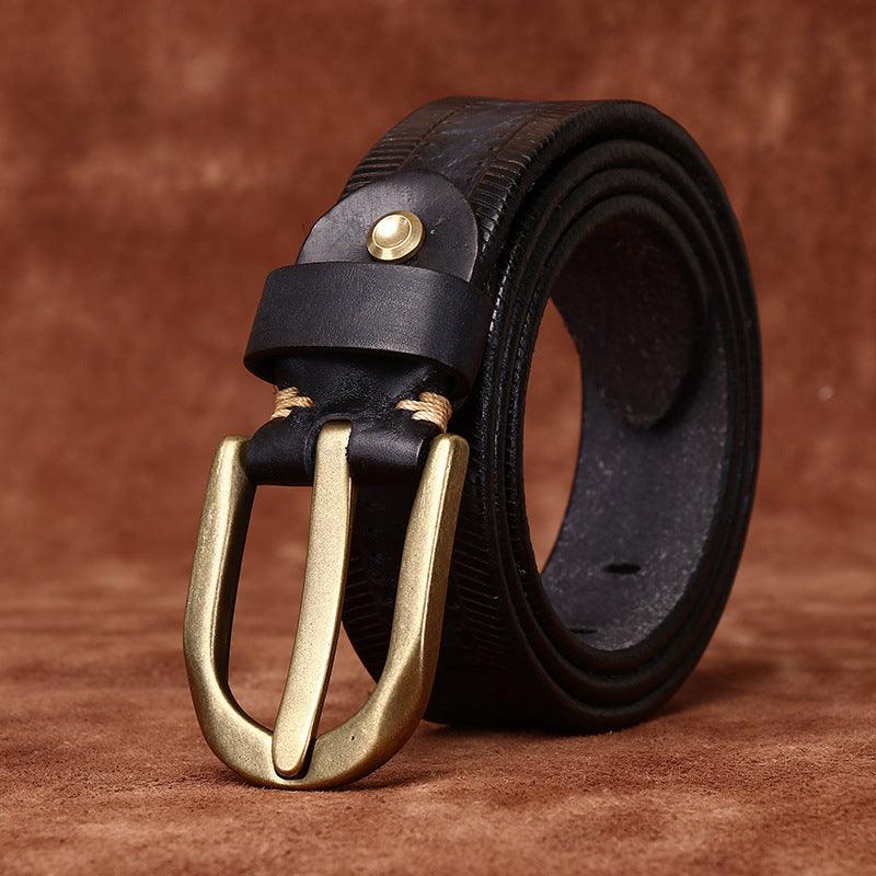 Diya deri kemeri – kadın ve erkekler için şık unisex model