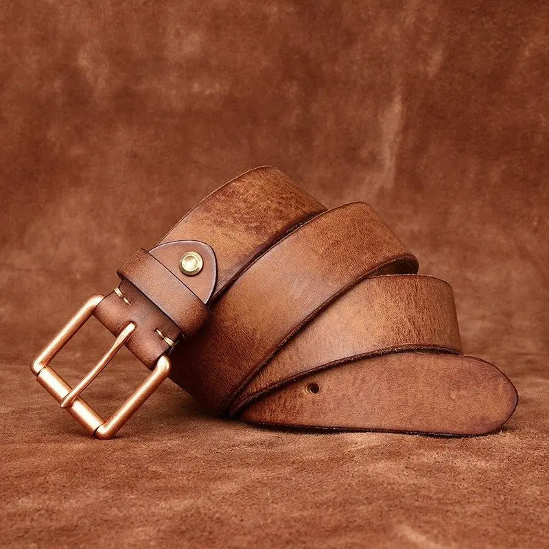 Nisha deri kemer – kadın ve erkekler için unisex model Beltlux