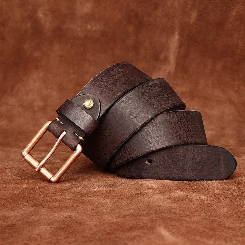 Nisha deri kemer – kadın ve erkekler için unisex model Beltlux