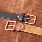 Nisha deri kemer – kadın ve erkekler için unisex model Beltlux