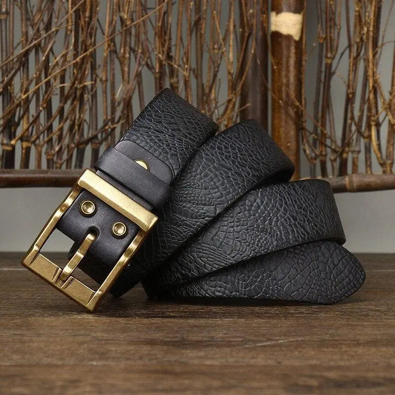Vipi hakiki deri kemer – kadın ve erkek için unisex model, zarif ve dayanıklı Beltlux