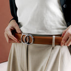 Deliksiz akıllı kemer, 600 kat daha hassas, bedene mükemmel uyum, kadınlar için tasarlanmış, otomatik toka, Lella modeli