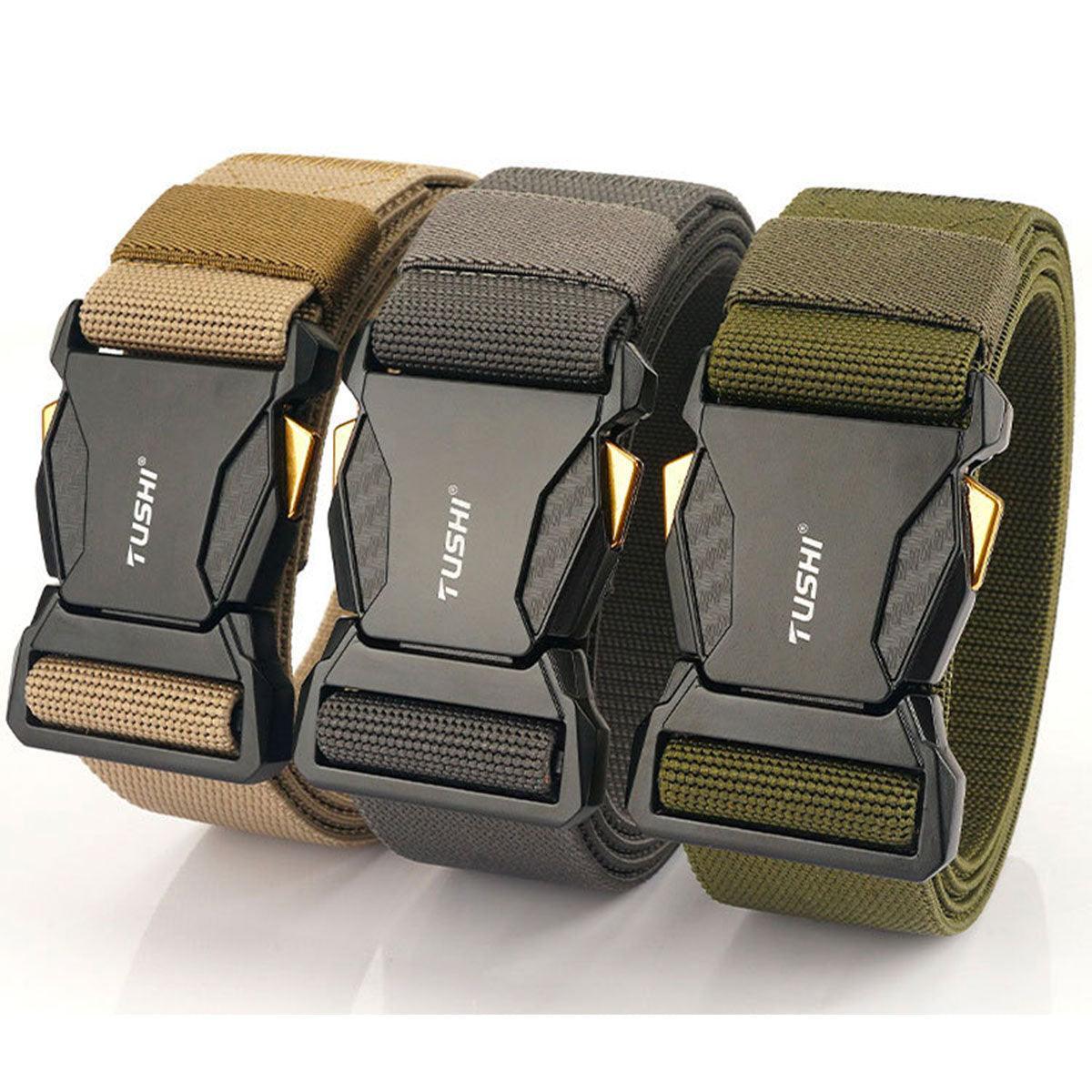 Aki Modeli Esnek Taktik Askeri Kemer