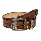 Maeda Modeli – Modern Tarzda Geometrik Western Kemer Beltlux