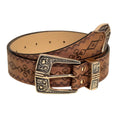 Maeda Modeli – Modern Tarzda Geometrik Western Kemer Beltlux