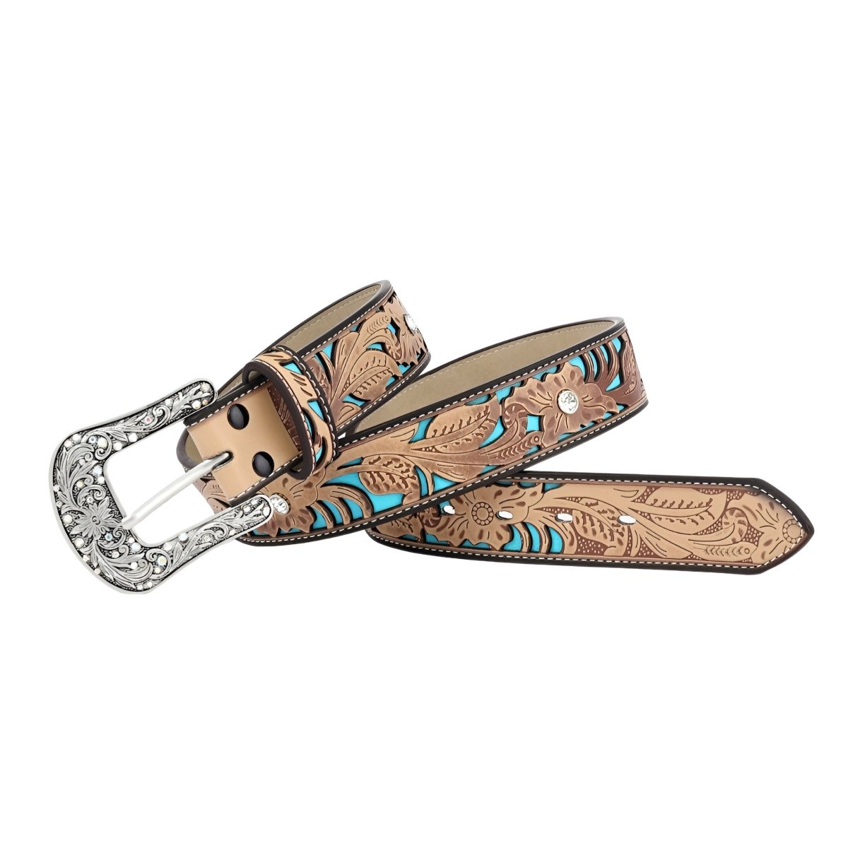 Naya Western Kemer Strasslı Tokalı – Şık ve Göz Alıcı Bir Model