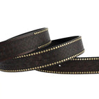 Erkekler için Dathan modeli boğa tokalı Western kemeri Beltlux