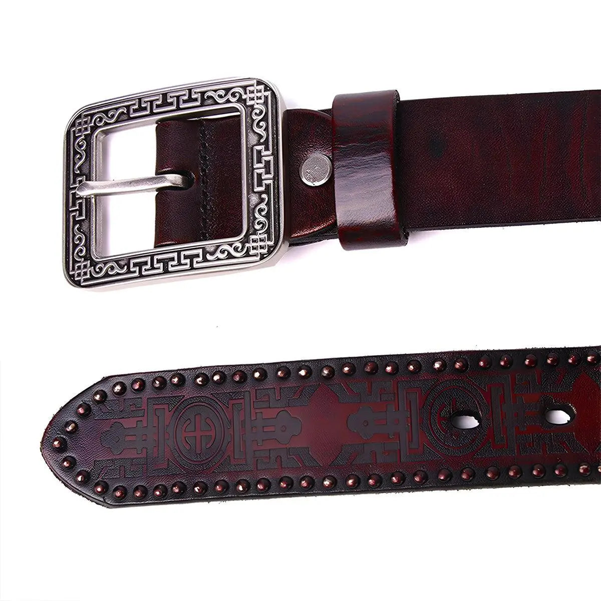Daksha Deri Batı Kemer – Unisex, Zarif ve Dayanıklı Beltlux