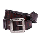 Daksha Deri Batı Kemer – Unisex, Zarif ve Dayanıklı Beltlux
