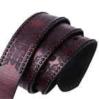Daksha Deri Batı Kemer – Unisex, Zarif ve Dayanıklı Beltlux