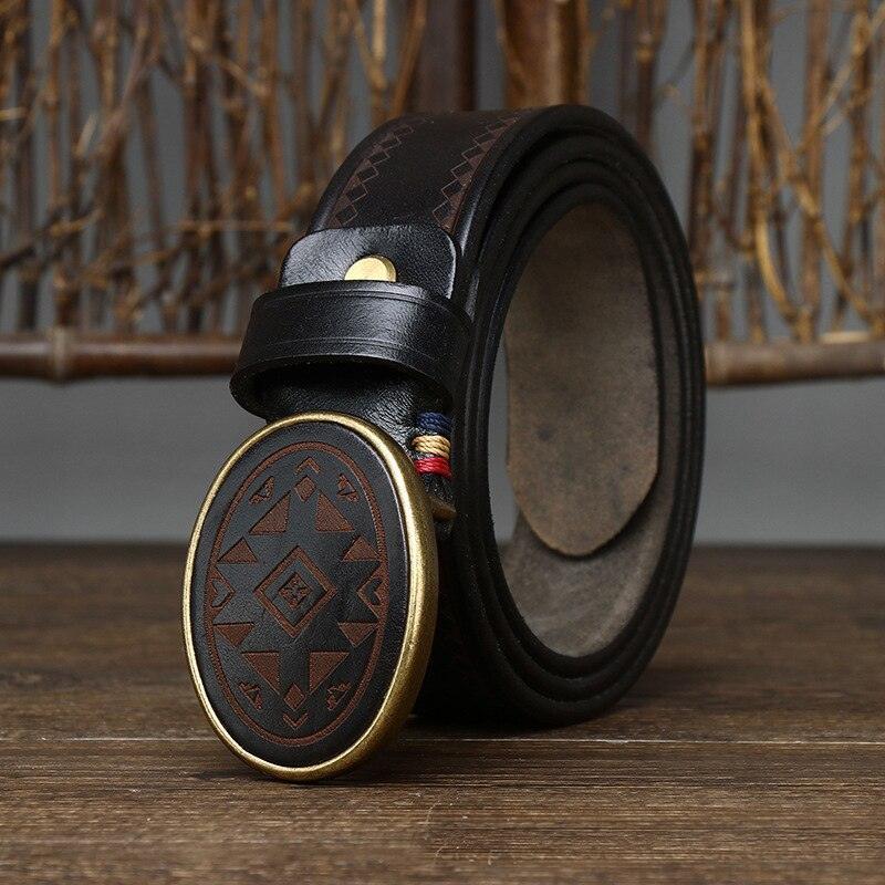 Deri kovboy kemeri, Sciria modeli — zarif ve dayanıklı, otantik bir görünüm için.