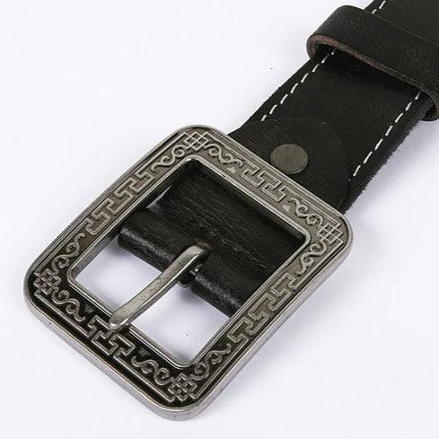 Deri Western kemeri, Wauna modeli