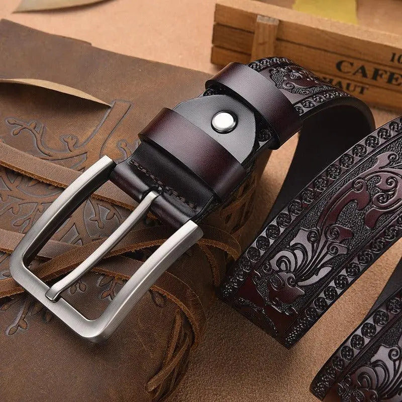 Erkekler için deri Western kemer, Glory modeli Beltlux